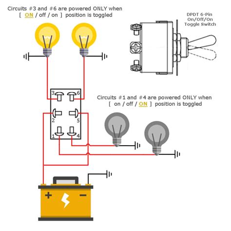 toggle switch wiring diagram